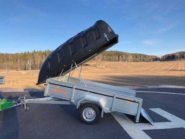 Rekisteröity Kuomukärry hinta 750kg Respo 750M271L125-42 PLH Trailerman perävaunu verkkokauppa