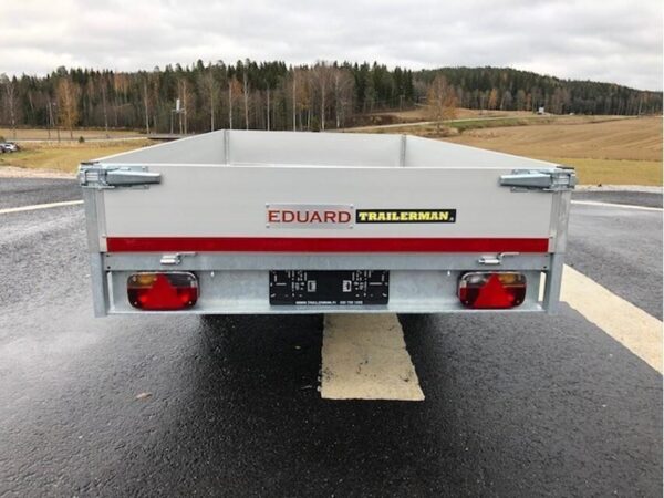 Flatbed lavettikärry 750kg, kantavuus 1468kg, 160x310x30cm, Eduard - Image 3