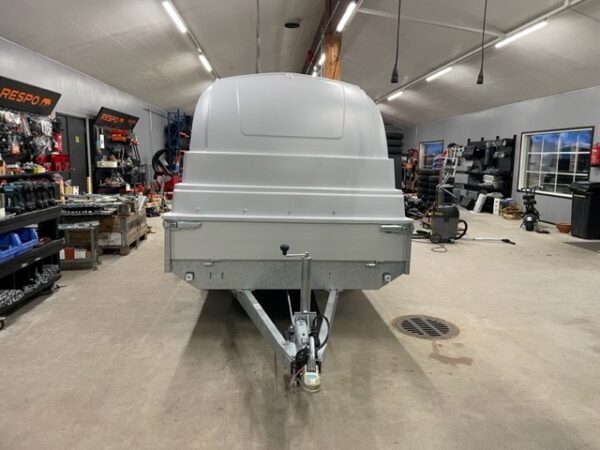 Kuomullinen lavettikärry 2700kg Eduard Flatbed 180×406x30cm Traileman konelavetti myynti