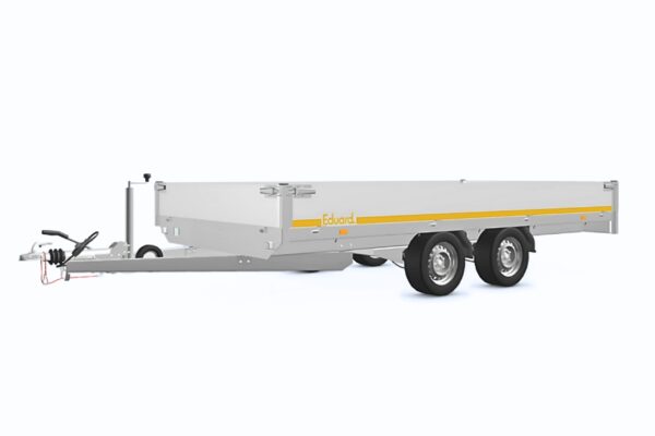 Eduard flatbed lavettikärry 2000kg, kantavuus 1468kg, 200x406x30cm Trailerman konelavetti myynti_1