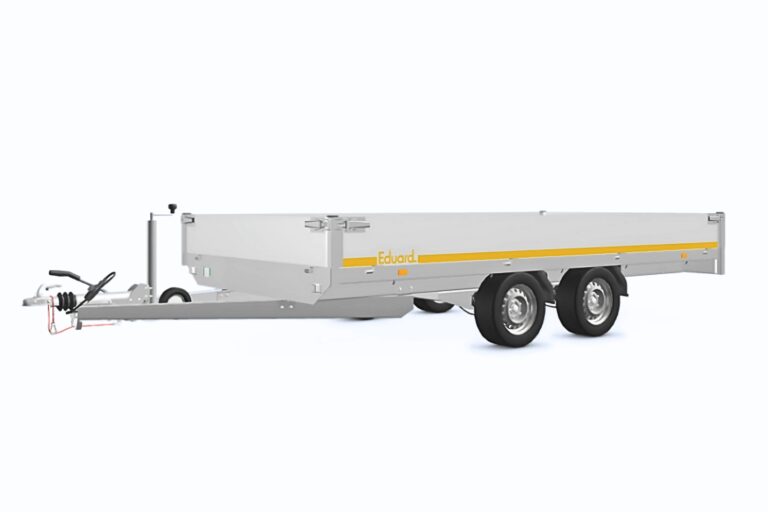 Eduard flatbed lavettikärry 2000kg, kantavuus 1468kg, 200x406x30cm Trailerman konelavetti myynti_1