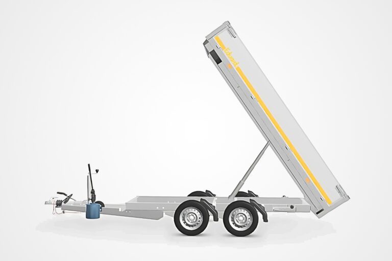 Eduard hydraulinen kippikärry 2700 kg, kantavuus 2062kg, 160x310x30cm Trailerman myydään kippikärryt_1