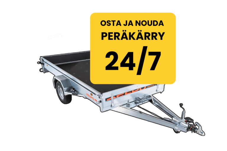 Osta ja nouda peräkärry 24-7 osasto Trailerman