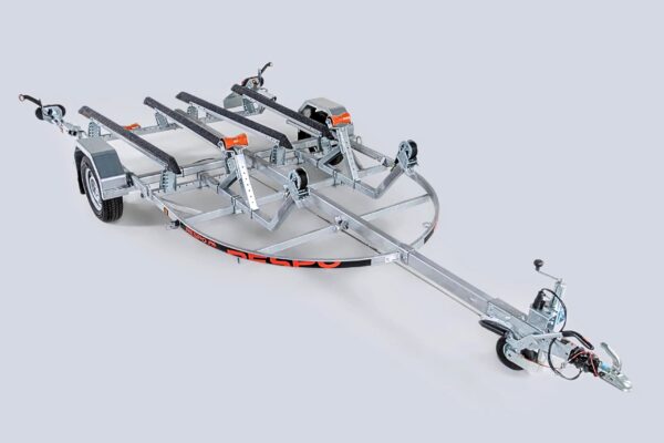 Respo 1350V551T255 jettitraileri kahdelle vesijetille 1350 kg, kantavuus 978kg, max pituus 4.0 m_1