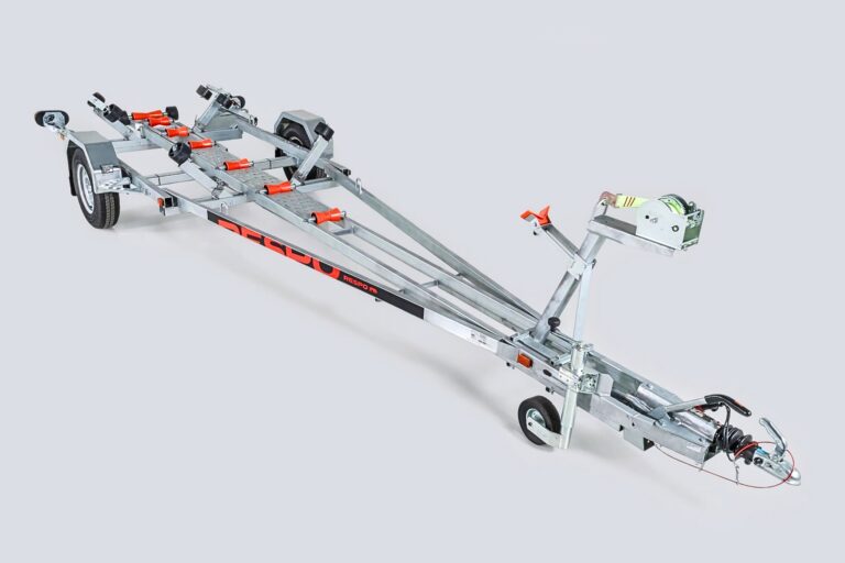 Respo 1500V661T209 jarrullinen venetraileri 1500kg, max veneen pituus 6.4m Trailerman myydään venetrailerit_1