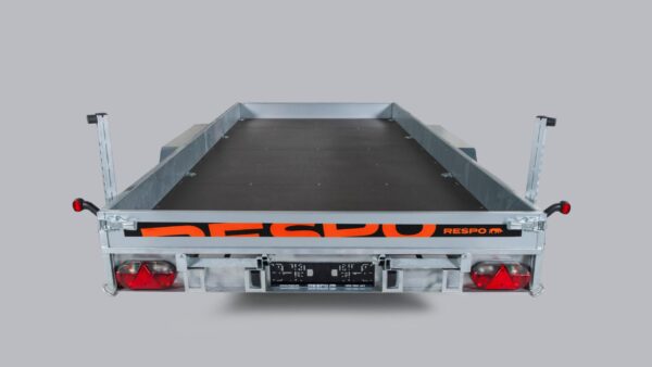 Autotraileri kipillä 2700kg, 205x450x20cm, Respo 2700A452T205-20 - Image 2