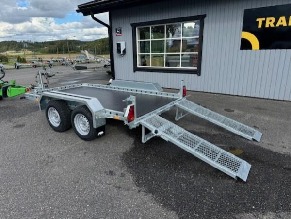 Lyhyt konelavetti, rampit sivusäätö 2700kg, kantavuus 2123kg, 156x296cm, Respo 2700S302T160 - Image 6