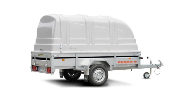 Kuomu peräkärryyn jarruton 750 kg Respo 750M271L125-33 PLH, 125x265x33 cm – Trailerman