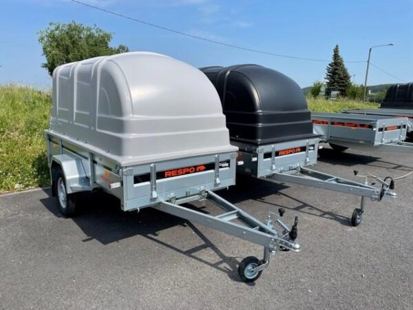 Jarruton kuomukärry 750 kg Respo 750M271L125-33 PLH, 125x265x33 cm – Trailerman