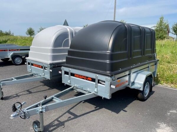 Kuomu peräkärryt jarruton 750 kg Respo 750M271L125-33 PLH, 125x265x33 cm – Trailerman
