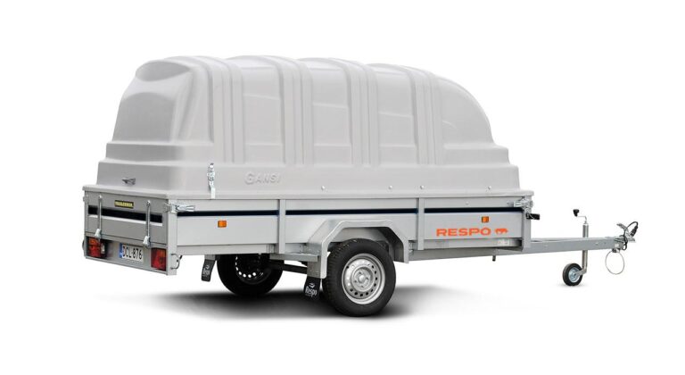 Kuomullinen peräkärry tarjous 750 kg Respo 750M301L150-33PLH, 150x300x33 cm – Trailerman