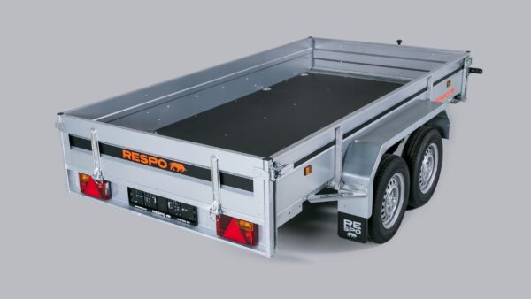 Jarruton perävaunu 750 kg Respo 750M302B150-33 keinuteli, 150x300x33 cm – Trailerman