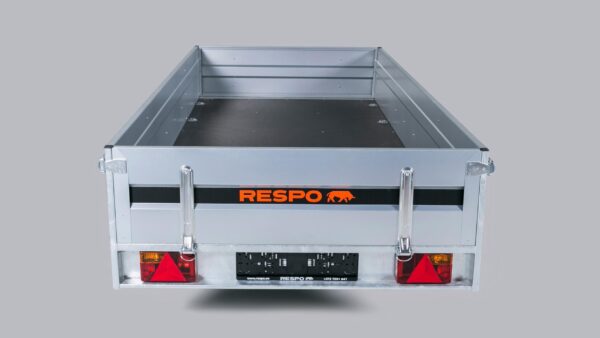 Jarruton peräkärri 750 kg Respo 750M332B150-42 keinutelillä, 150x325x42 cm – Trailerman