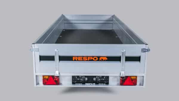 Jarruton peräkärri 750 kg Respo 750M351L150-42, 150x350x42 cm – Trailerman