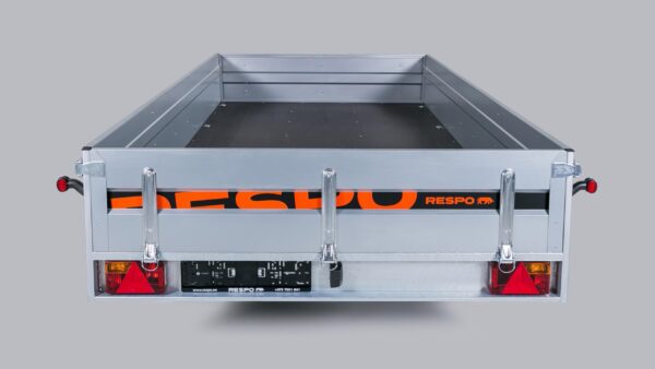 Jarruton peräkärry 750kg, 186x350x42cm, Respo 750M351L186-42 - Image 3