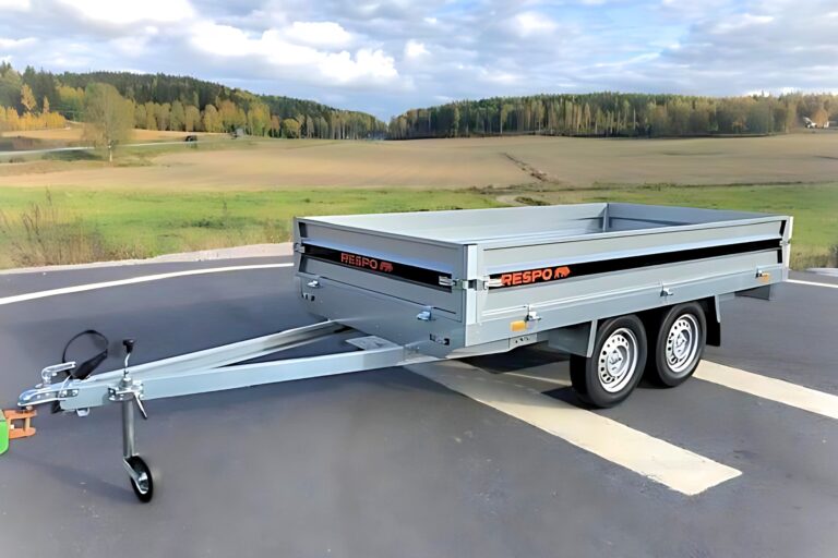 Respo 750P332T150-33 Jarruton lavettikarry 750kg, kantavuus 420kg, 150x325x33cm Trailerman perakarrykauppa_1