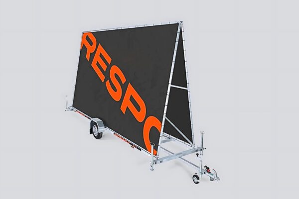 Respo 750S601T160 Mainoskärry mainosvaunu 750 kg, kmainospinta-ala 2 krt 238x594cm Trailerman perävaunumyynti_1