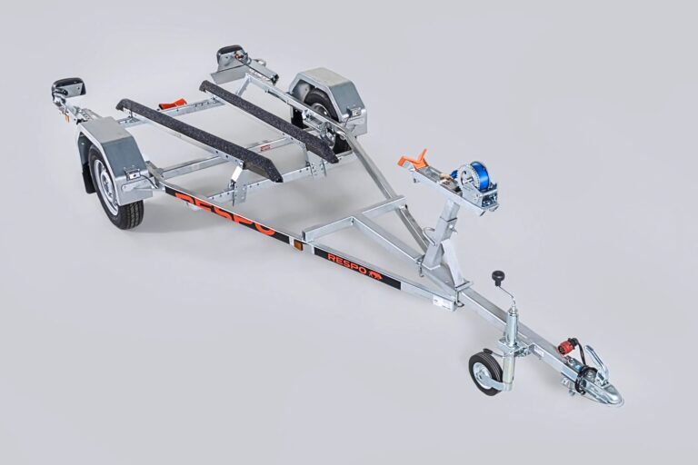 Respo 750V451T179 jarruton vesijettitraileri 750kg, 179x450cm, jetin max pituus 4.0 m Trailerman myydaan jettitraileri_1