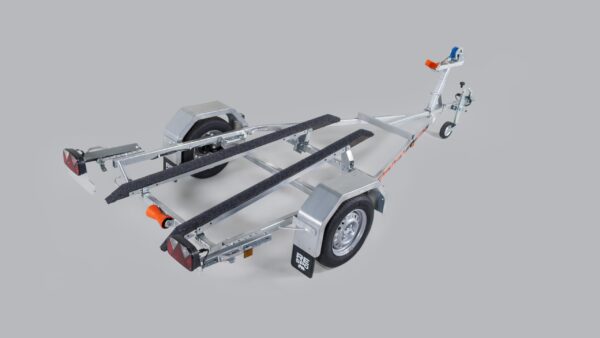 Vesijettitraileri 750kg, 179x450cm, jetin max pituus 4.0m, Respo 750V451T179 - Image 2