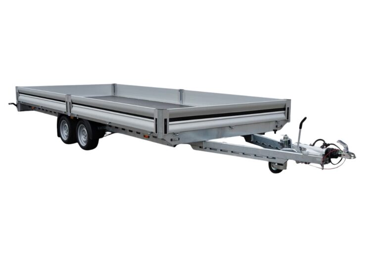 Lavettikärry Flatbed 2700kg, kantavuus 1900+150kg, 235x550cm, Respo 2700P552T225-30