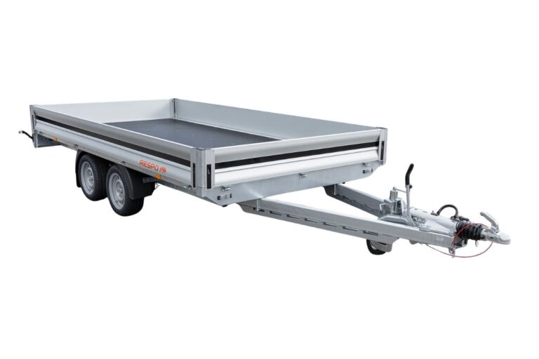 Lavettikärry Flatbed 3500kg, kantavuus 2717kg, 205x400cm, Respo 3500P402T205-30