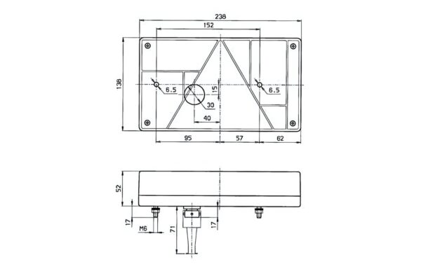 Jokon Combi 595 takavalo 5-napainen, Vasen - Image 3