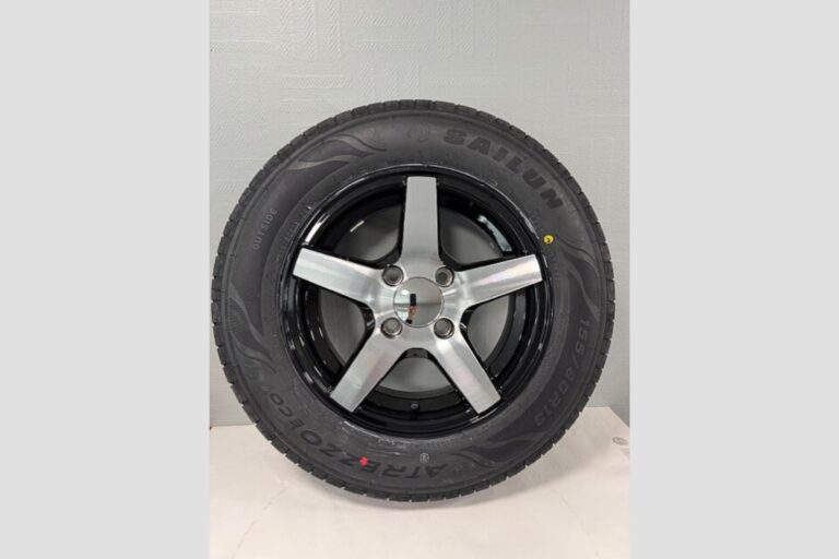 Perävaunun kitkarengas 155/80R13 aluvanteella