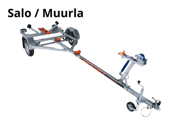 Salo/Muurla Jarruton venetraileri 750kg - Heti käyttöön 24/7, Respo 750V511L191 DVL-264