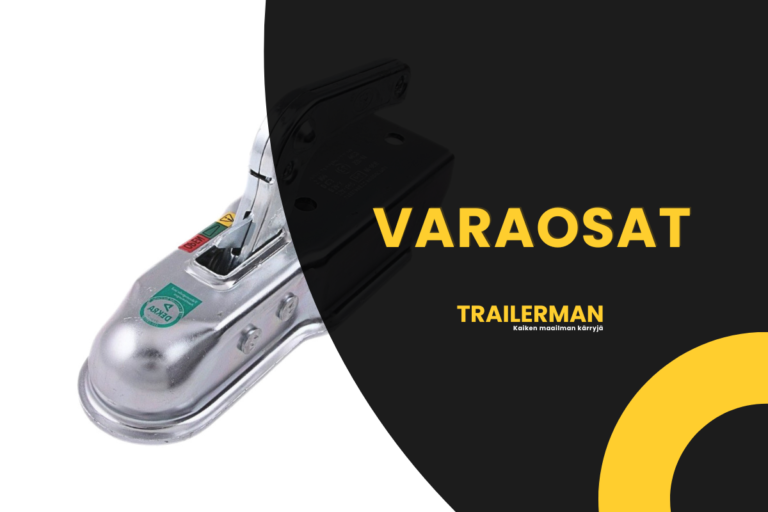 Varaosat peräkärryyn, perävaunuun ja traileriin Trailerman