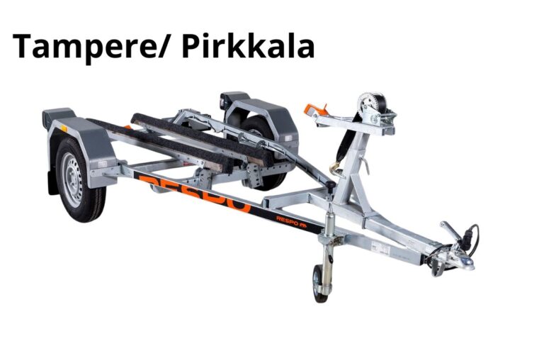 Pirkkala/Tampere Jarruton jettitraileri 750kg - Heti käyttöön 24/7, Respo 750V391T160 DVX-115