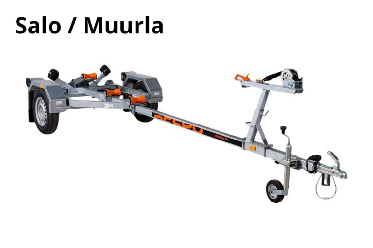 Salo/Muurla Jarruton venetraileri 700kg -Heti käyttöön 24/7, Respo 700V451T160 DXC-578