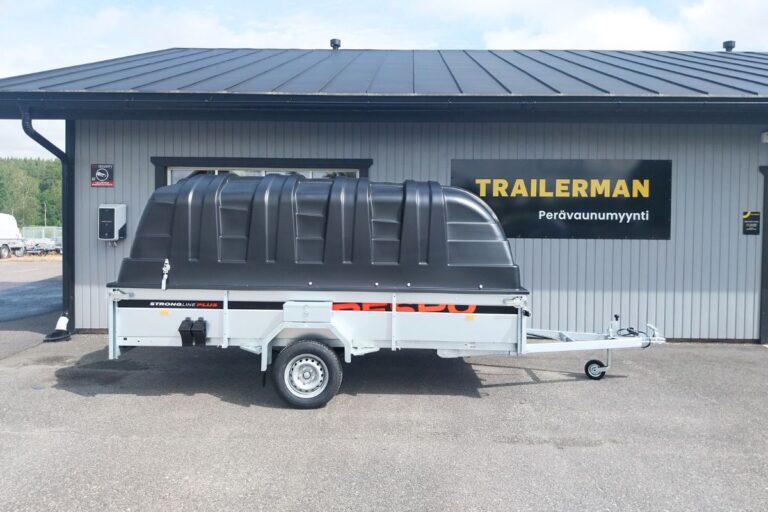 Jarruton Kuomukärry 750kg, 150x350x42cm, Respo 750M351L150-42 PLUS