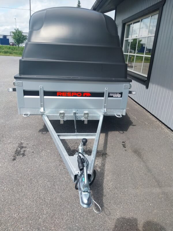 Jarruton Kuomukärry 750kg, 150x350x42cm, Respo 750M351L150-42 PLUS - Image 4
