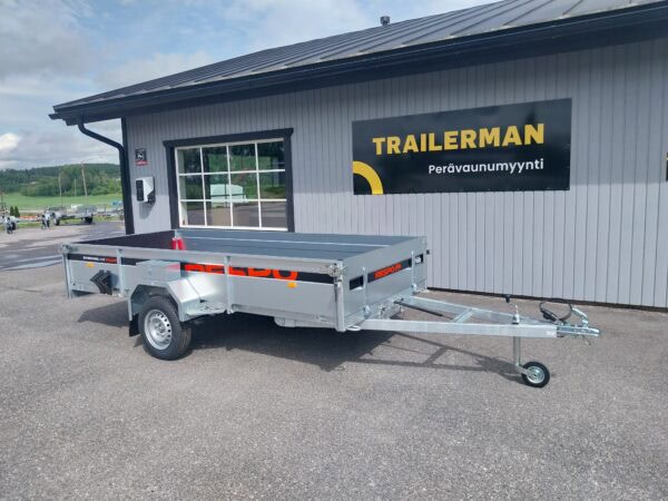 Jarruton peräkärry 750kg, 150x350x42cm, Respo 750M351L150-42 PLUS - Image 2