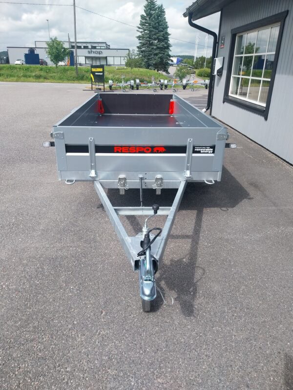Jarruton peräkärry 750kg, 150x350x42cm, Respo 750M351L150-42 PLUS - Image 3