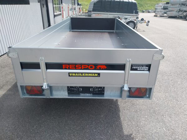 Jarruton peräkärry 750kg, 150x350x42cm, Respo 750M351L150-42 PLUS - Image 4