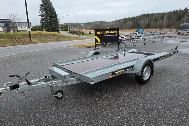 Vuokrataan autotraileri kipillä 1600kg, 177x410 DPP-258