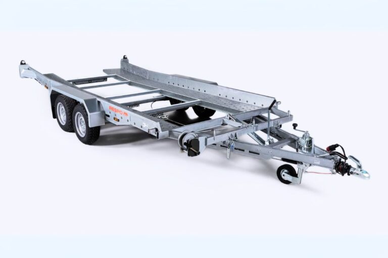 Vuokrataaan autotraileri kipillä 2700kg, 205x450, Respo 2700A452T205 Hydraulinen kippi DXC-582