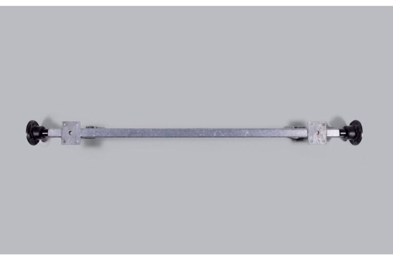 Peräkärryn jarruton 750kg akseli 4X100 1540mm/1070mm