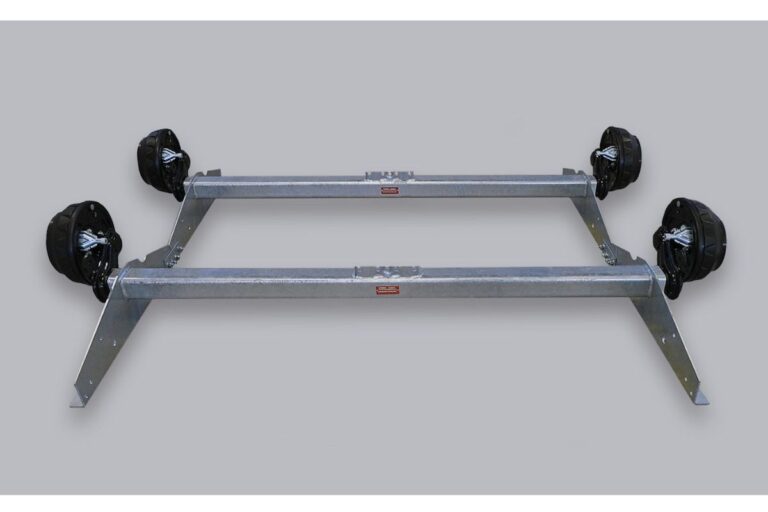 Venekärryn jarrullinen 3500kg akseli täydellinen 5X112 2370mm/1900mm