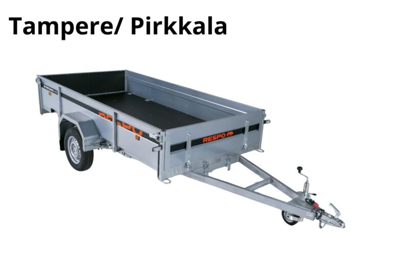 Tampere/ Pirkkala, Jarruton peräkärry 750kg, - Heti käyttöön 24/7, Respo 750M301L150-42 PLH DVX-122