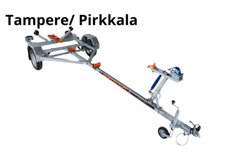 Tampere/Pirkkala Jarruton venetraileri 750kg - heti käyttöön 24/7, Respo 750V511L191 DVX-121